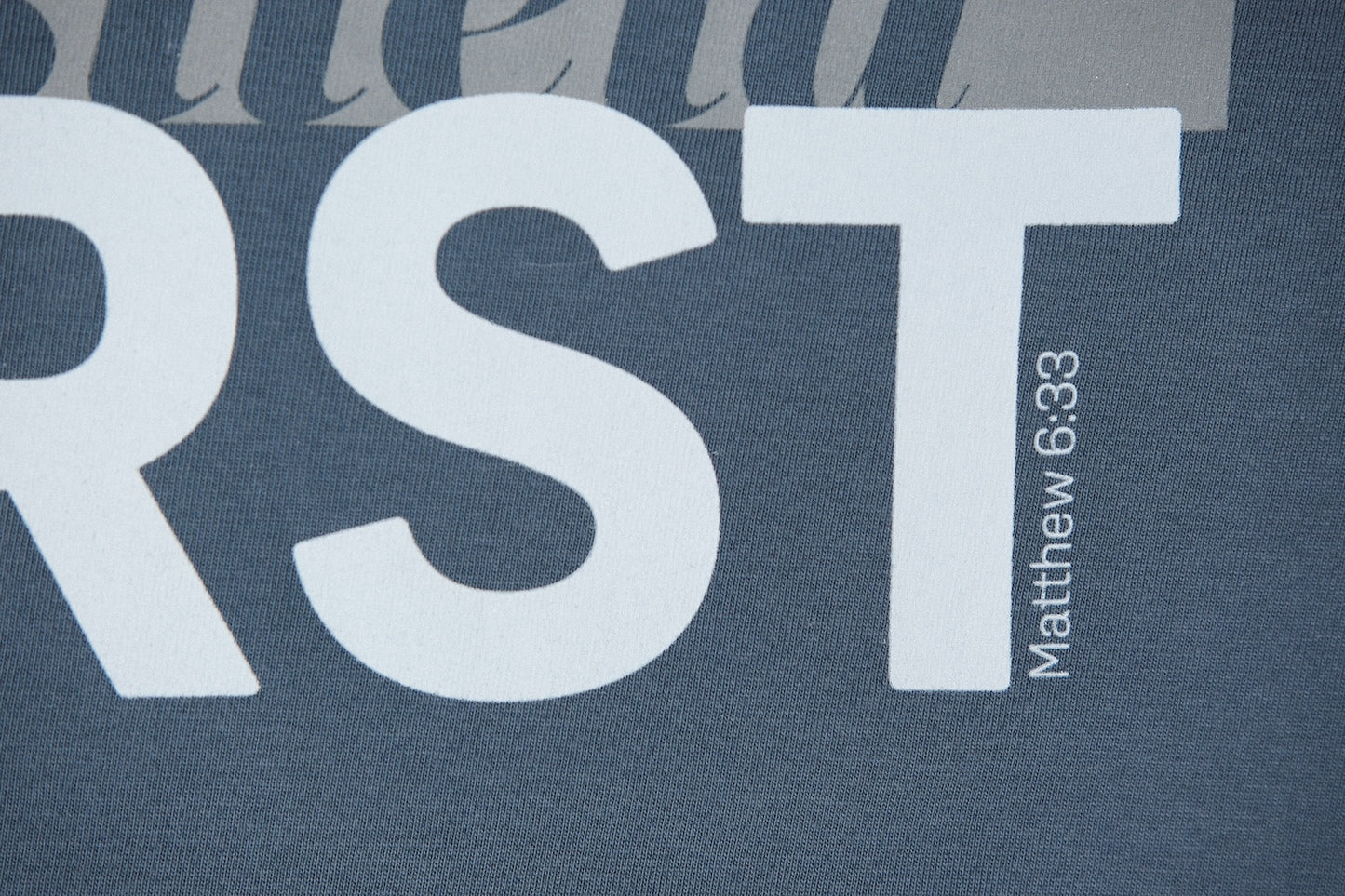 Seek First Basileia Tee - Slate