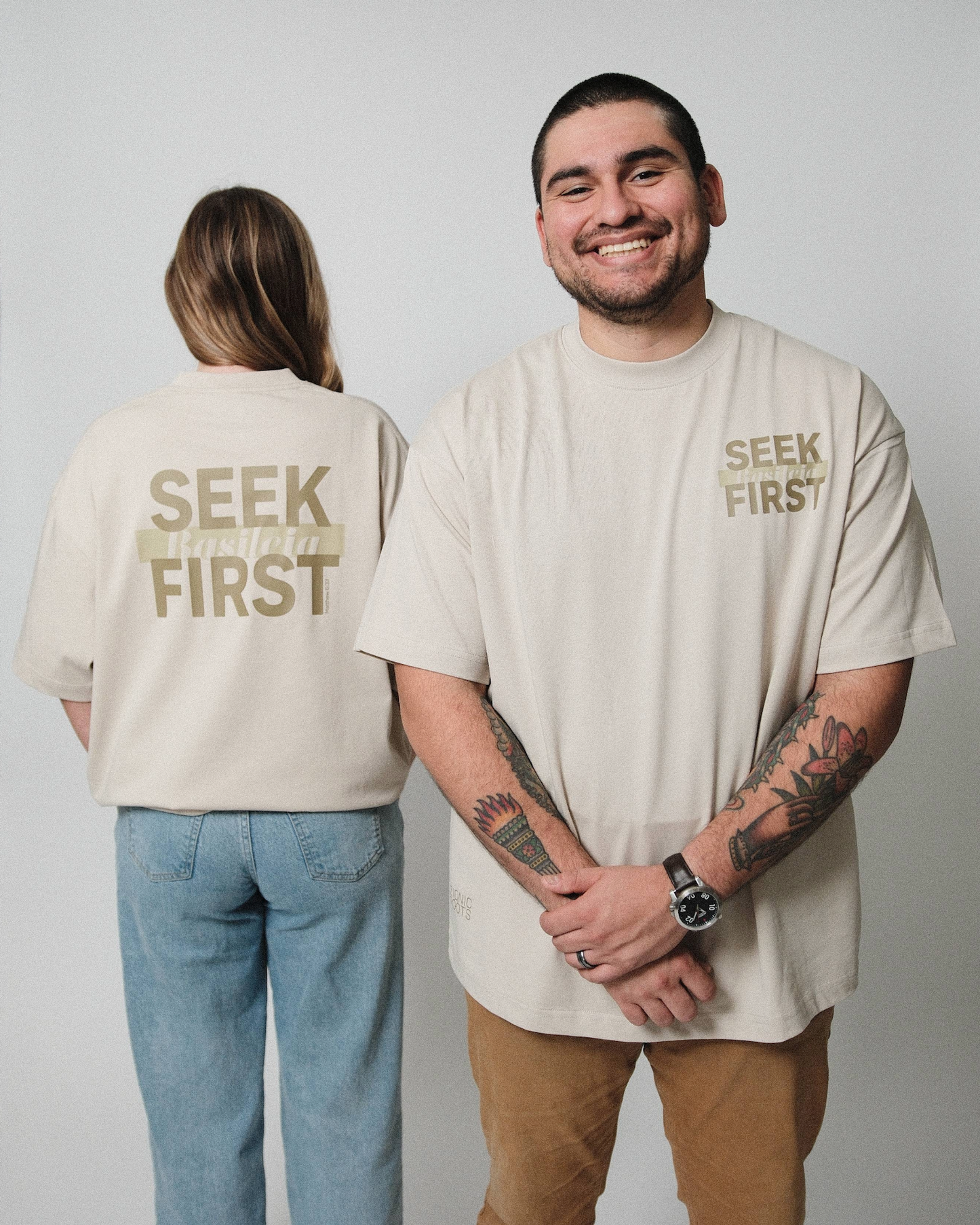 Seek First Basileia Tee - Avocado