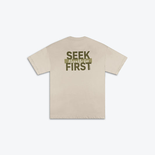 Seek First Basileia Tee - Avocado